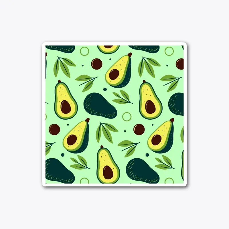 Fun Avocado Design