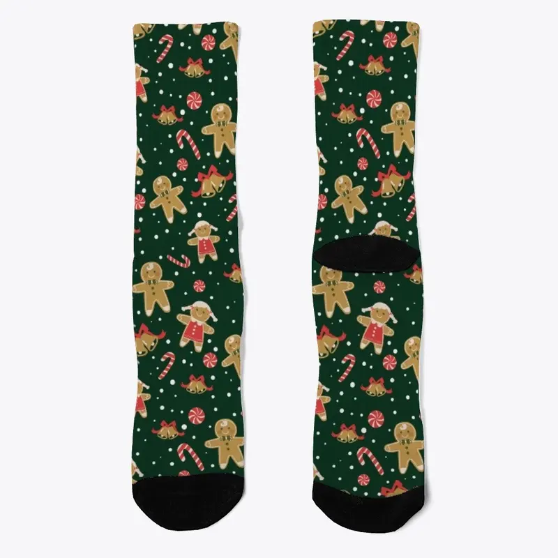 Christmas Cookies Socks Design