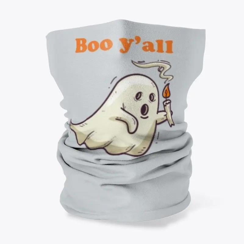 Boo Y'all Cute Ghost Halloween